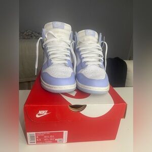 W NIKE DUNK HIGH WHITE/ALUMINUM